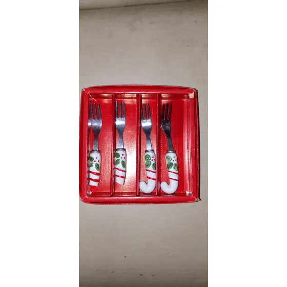 Navidad Cubiertos Para Pasapalos