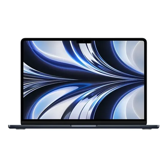 Apple MacBook Air M2 (2022) MLY03LL/A Midnight 13.6" 2560 px x 1664 px Apple M2 8GB de Ram