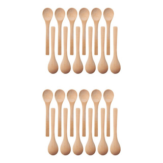 60 Cucharas Pequeñas De Madera, Cucharas Pequeñas Para 60 Cucharas Pequeñas De Madera, Cucharas Pequeñas Para