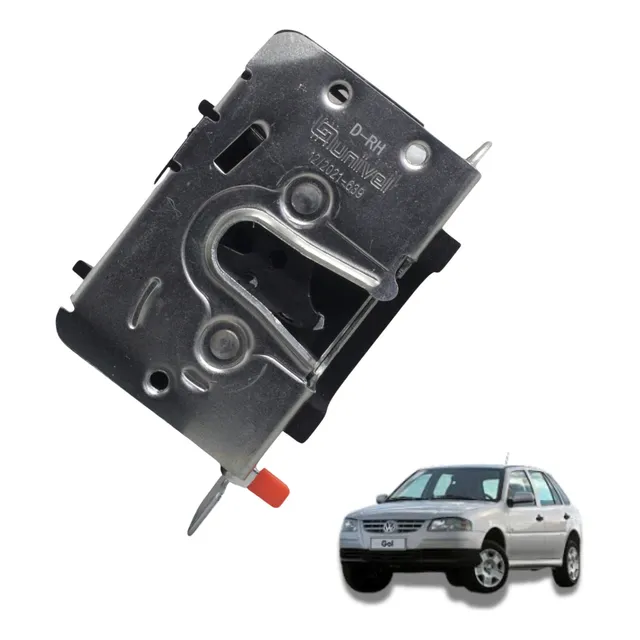 Fechadura Porta Traseira Gol G4 G3 4 Portas Lado Direito