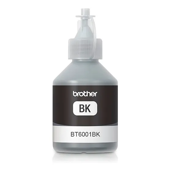 Botella De Tinta Brother Bt6001bk Negro 6,000 Paginas