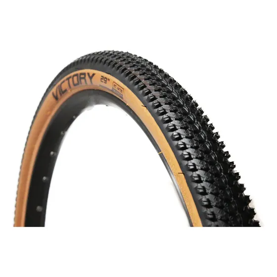 Par De Cubiertas Mtb Chaoyang Victory 29x2.0 60 Tpi Bicolor Color Marrón