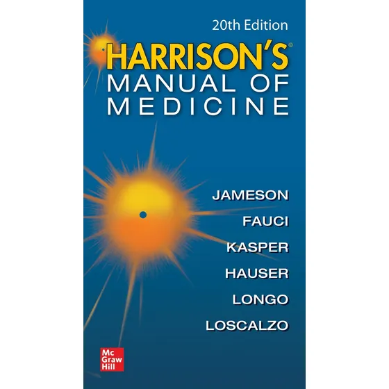 Livro Harrisons Manual Of Medicine De Jameson Mc Graw Hill E