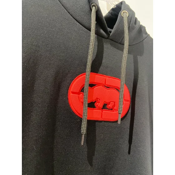 Moletom Ecko Canguru Fechado Kadar Preto