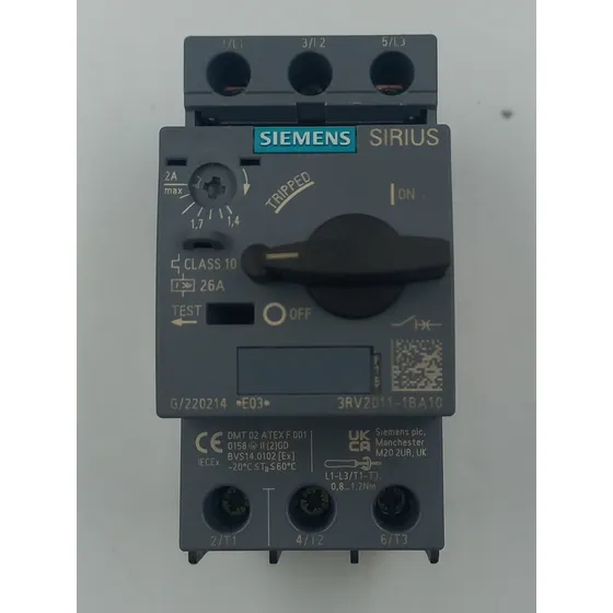 Disjuntor Motor Siemens 3rv2011-1ba10