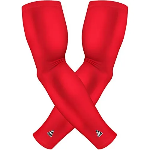 Mangas De Brazo Rojo Para Hombres Mujeres Jóvenes - Ddsvz