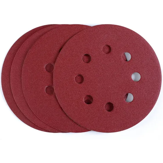 Pack De Lijas De 125mm Para Lijadora De Mano Equus