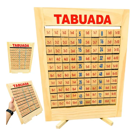 Tabuada Giratória Matemática Aprenda Continha Jogo Toy Trade