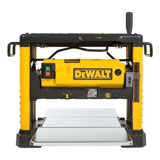 Plaina Desengrossadeira Portátil para Madeira Dewalt Modelo DW733 com 4 Colunas de Aço 220V