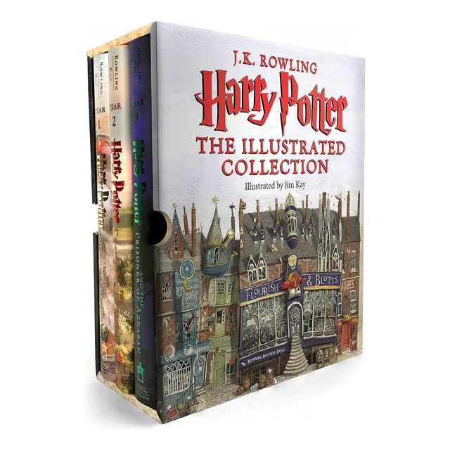 Libro: Harry Potter: La Colección Ilustrada (libros 1-3 B)