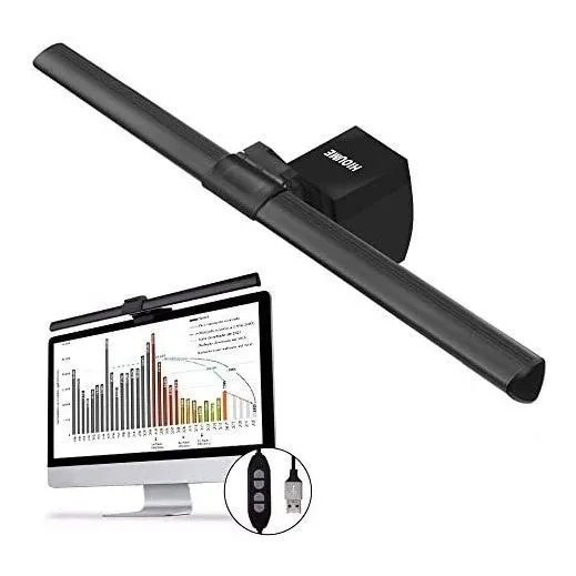 Lampara Usb Hioume Para Monitor De 3 Temperaturas -negro