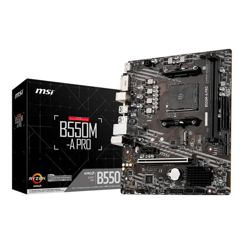 Placa Madre Msi B550m-a Pro Am4 Amd