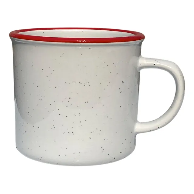 Taza Ceramica Estilo Peltre Filo Color De Sublimacion 6pz