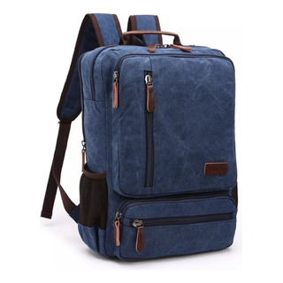 Mochila Ejecutiva For Computadora Portátil De Viaje De Lona Resistente Mochila Ejecutiva For Computadora Portátil De Viaje De Lona Resistente