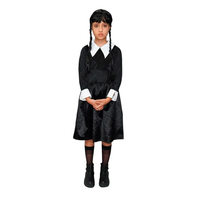 Disfraz Merlina Wednesday Infantil