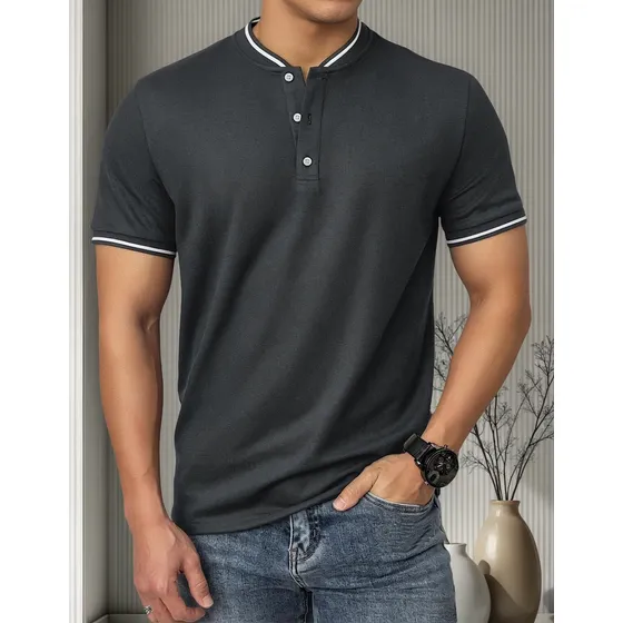 Camisas De Golf Para Hombre Polo Elegante Para Hombre Camisa