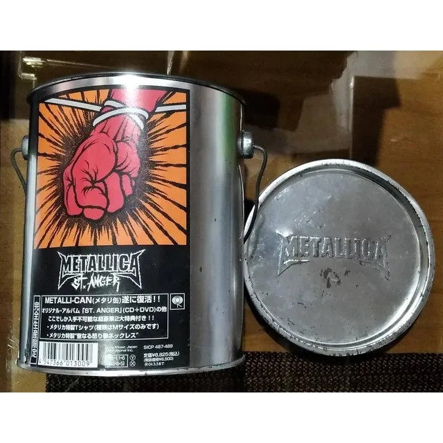 Metallica St. Anger Cd Original Usado +  Franela Qqy 