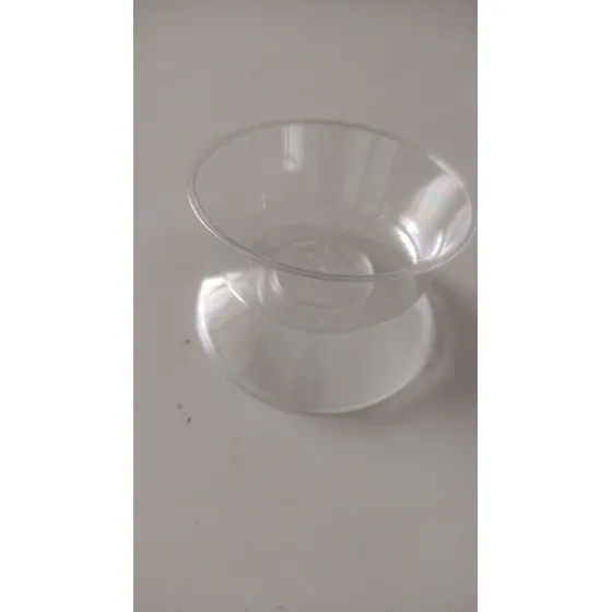 Envases Tipo Copa Cristal De Plástico Para Postres 220 Cm
