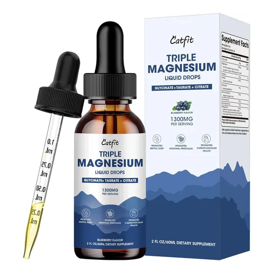 Triple Magnesio Liquido Glicinato Taurinato Y Citrato 30 Ser