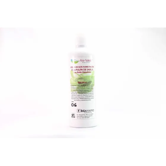 Crema Corporal Piel Reseca Con Pulpa De Sábila 500 Ml