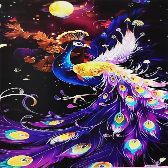 Kit Pintura De Diamantes 65x50 Animales Paisajes Personajes