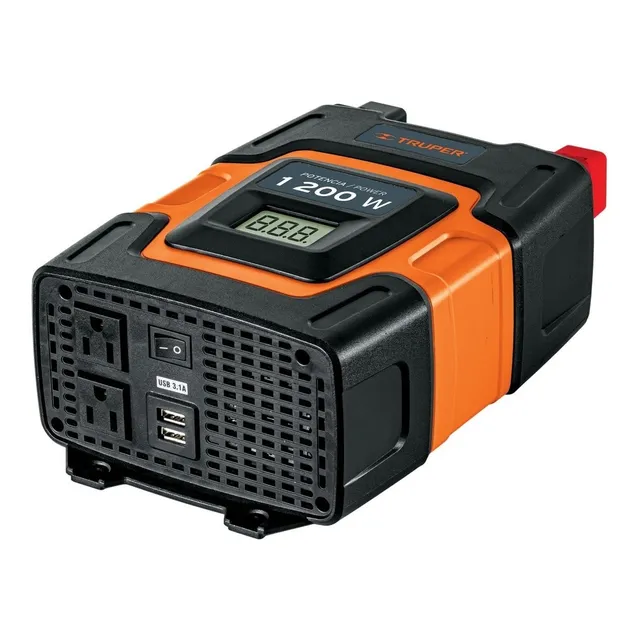 Inversor De Corriente De 1200 W Inco-1000 Truper 10491