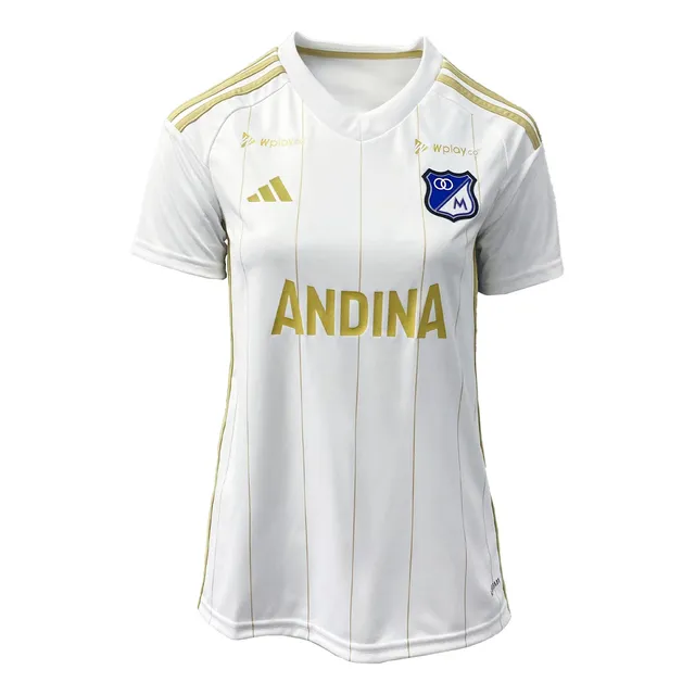 Camiseta Visitante Millonarios Mujer adidas 2024
