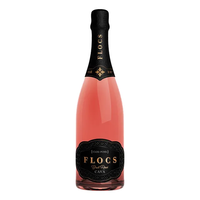 Vino Espumoso Ecológico Flocs Cava Brut Rosé 750ml Clos Pons