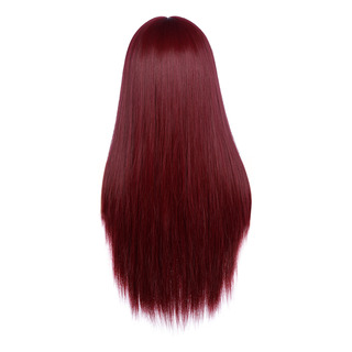 Peluca U Fashion Para Mujer, Pelo Largo Y Liso, Color Rojo V Peluca U Fashion Para Mujer, Pelo Largo Y Liso, Color Rojo V
