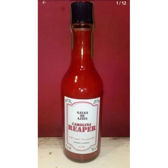 Carolina Reaper Salsa + Semillas De Regalo Picante 