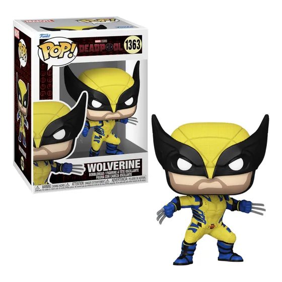Wolverine Funko Pop 1363 Deadpool Y Wolverine Original