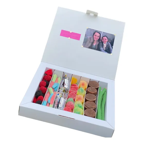 Caja Sorpresa Regalo Dulces Y Foto Personalizada