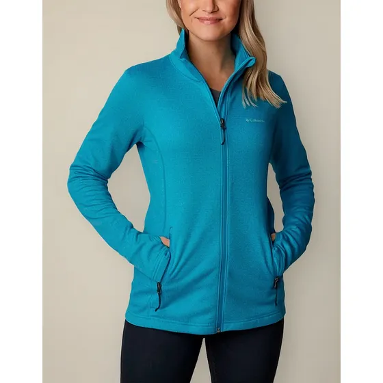 Campera Columbia Outdoor Mujer Park View Celeste Cli