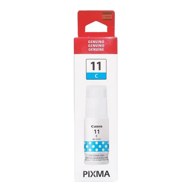 Tinta Botella Original Canon Cyan Gi-11 Pixma G2160 G3160