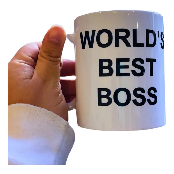 Taza 11 Oz Michael Scott World's Best Boss The Office