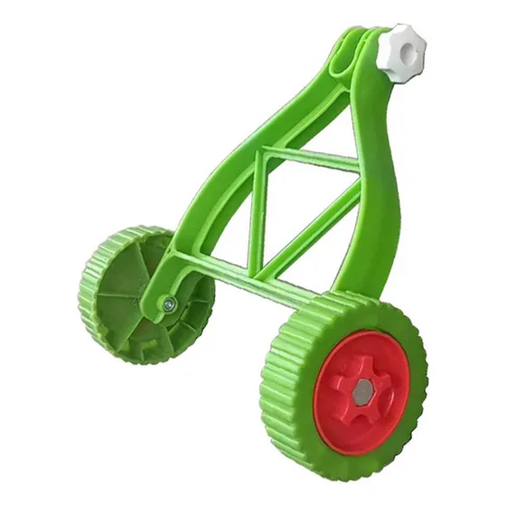 Piezas De Las Ruedas De Apoyo De La Desbrozadora De Verde