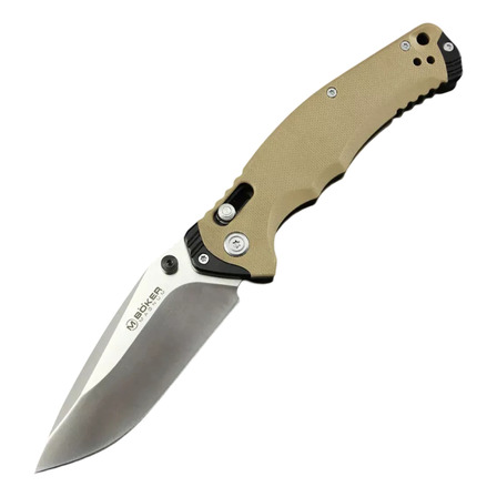 Canivete Boker Magnum 8cr13mov G10 Tan Canivete Boker Magnum 8cr13mov G10 Tan