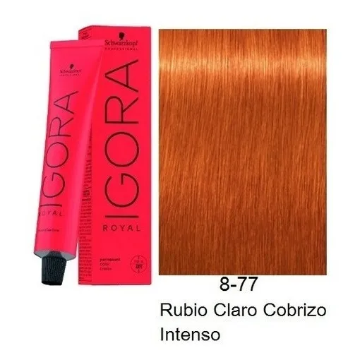 Tinte Igora Royal + Peróxido Incluido