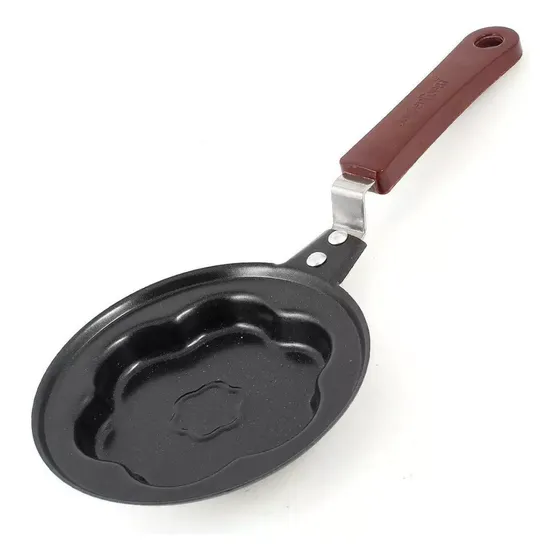 Mini Sartén Antiadherente Para Panqueca Huevos Corazón Flor