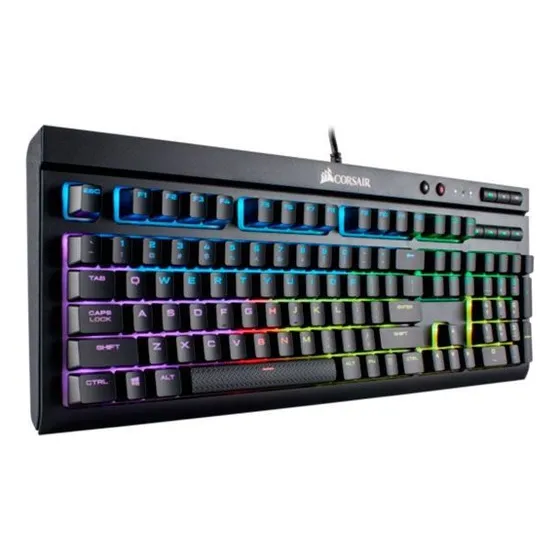 Teclado Gamer Corsair K68 Rgb Sem Fio - Ch-9102010-na Preto Inglês Us Preto