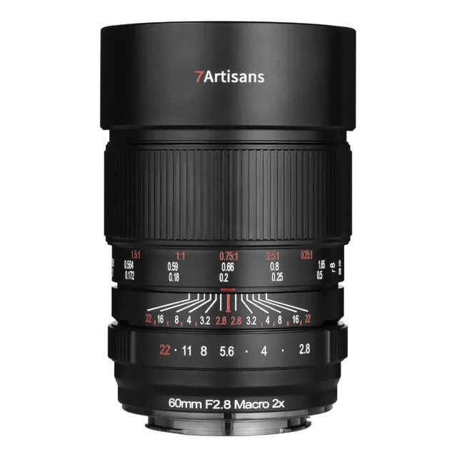 7artisans 60mm F2.8 Macro 2x Lente De Cuadro Completo