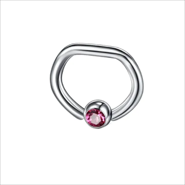 Piercing Unidad Septum Argolla Titanio Unisex