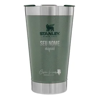 Copo Térmico Stanley Personalizado Com Tampa Nome/logo Copo Térmico Stanley Personalizado Com Tampa Nome/logo
