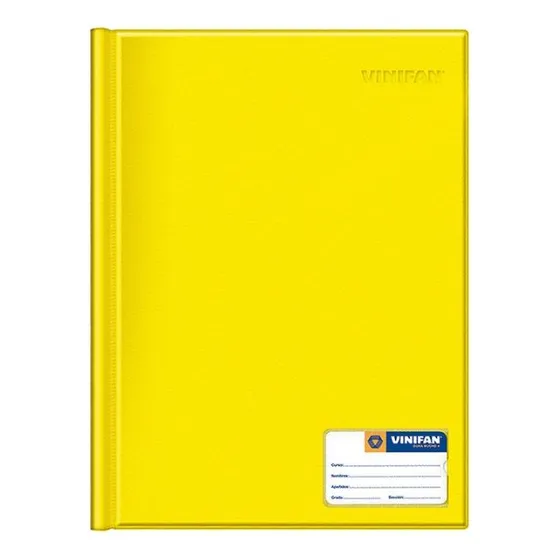 Folder Plastico Oficio Amarillo Tapa Rígida 03154