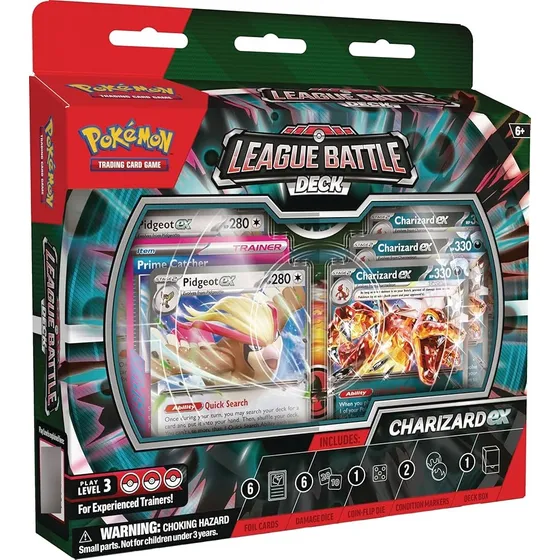 Pokémon Tcg League Battle Deck Charizard Ex Español