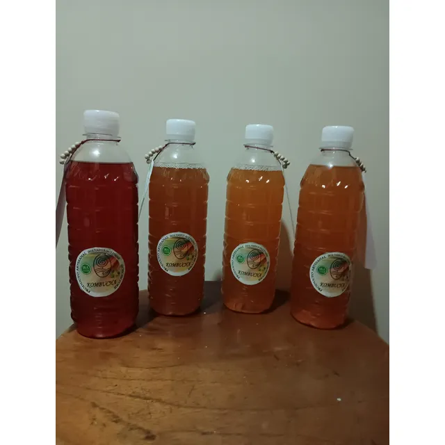 Kombucha  500 Ml - Té Verde Y Jamaica
