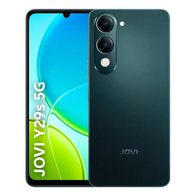 Smartphone Jovi Y29s 5g 256gb, 8+8gb Ram Turbo, Câmera 50mp, Dimensity 6300, Bateria 6000mah, Carregamento 44w - Preto Jade
