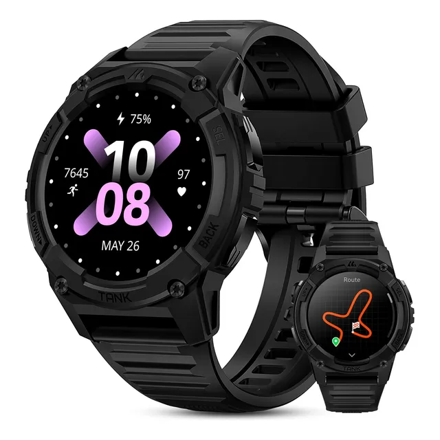 Kospet Tank S2 Smart Watch For Men Women Gps, 5atm 521b8