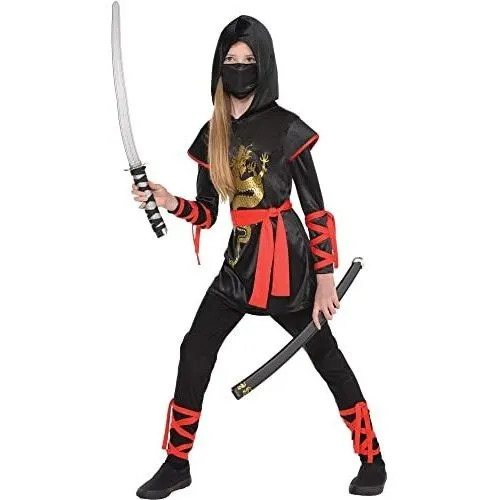 Último Traje De Dragón Ninja, Niño X- Grande - 14-16, X2vgs
