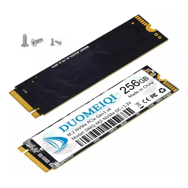 Disco D/estado Sólido Duomeiqi Nvme M2 2280 Pcie Gen3x4 256g
